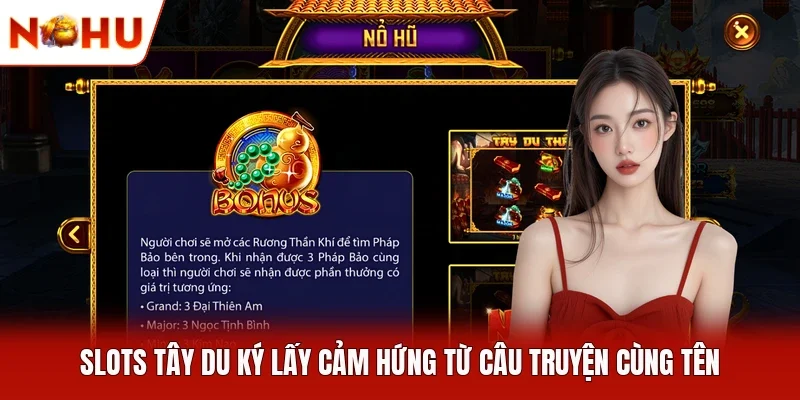 SLots Tây Du Ký lấy cảm hứng từ câu truyện cùng tên